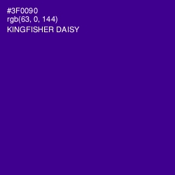 #3F0090 - Kingfisher Daisy Color Image